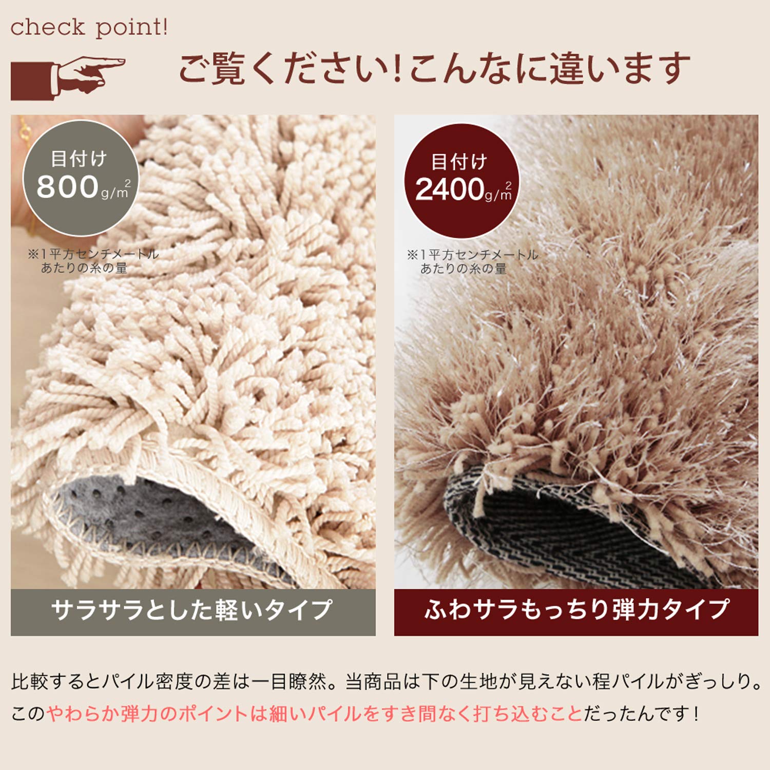 Amazon.co.jp: LOWYA ロウヤ カーペット ラグマット 絨毯